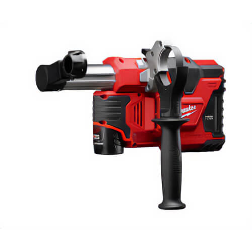 Milwaukee® 2306-22 M12™ Universal Dust Extractor Kit, Use with SDS Max® Rotary Hammers, 12 V Voltage, Li-Ion Battery