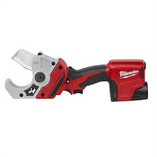 Milwaukee® 2470-21 Cordless PVC Shear Kit, 2 in Cutting, 14-3/8 in OAL, Li-Ion Battery