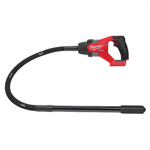 Milwaukee® 2910-20 M18 Fuel™ Cordless Variable Speed Concrete Pencil Vibrator, M18™ Battery Pack, 1.8 hp Power Rating, 18V
