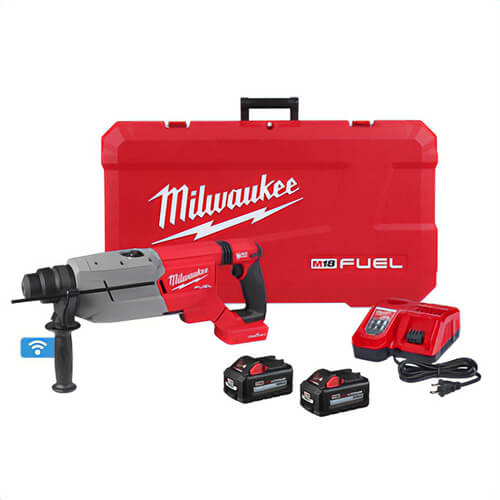 Milwaukee® M18 FUEL™ 1-1/4 in SDS Plus D-Handle Rotary Hammer Kit w/ One-Key™