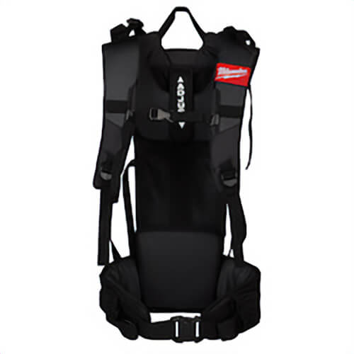 Milwaukee® 3700 MX Fuel™ Backpack Harness, For Use with MX Fuel™ MXF371-2XC Backpack Concrete Vibrator, Polyester, Black/Red