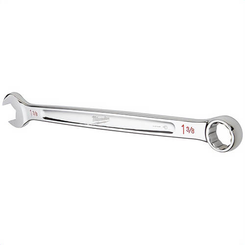 Milwaukee® 45-96-9236 Ratcheting Standard Length Combination Wrench, 1-1/8 in Wrench,12 Points, Steel