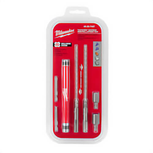 Milwaukee® 48-20-7497 Tapcon® Installation Kit, 7 pc, Carbide, 2-Cutter, SDS-Max® Shank