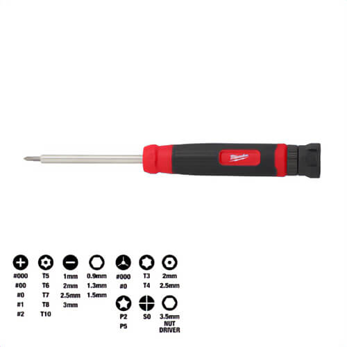 Milwaukee® 48-22-2934 27-in-1 Security Precision Multi-Bit Screwdriver