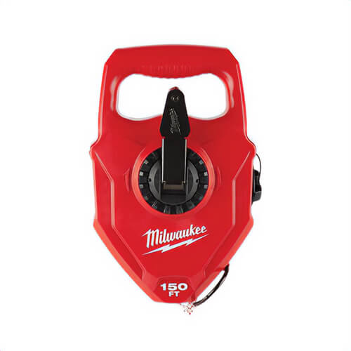 Milwaukee® 48-22-3915 Extra Bold Large Capacity Chalk Reel, 150 ft L, 18 oz Chalk, Metal Handle
