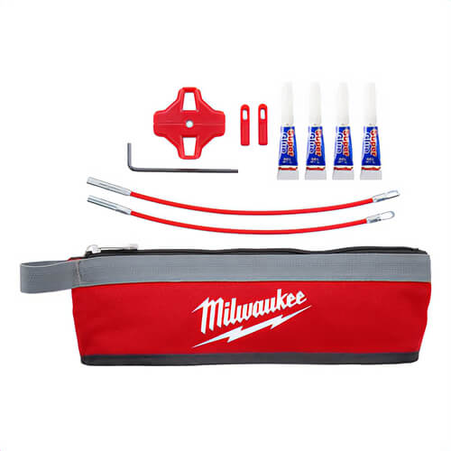 Milwaukee® 48-22-4169 Fish Tape Repair Kit, for use with 50 ft, 100 ft and 200 ft Polyester Fish Tapes, Steel