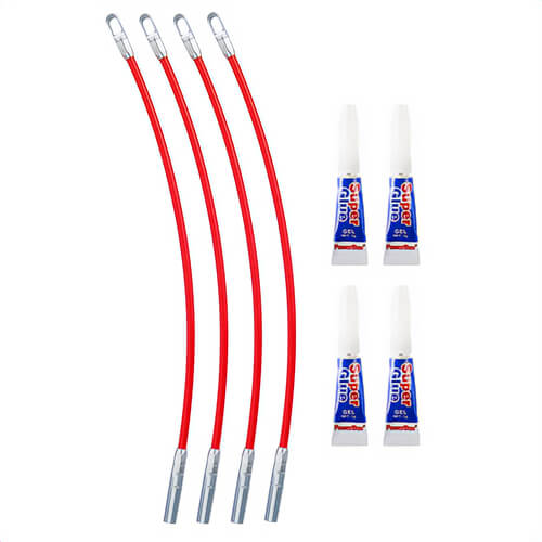 Milwaukee® 48-22-4191 Leader Fish Tape, Metal, 17.5 in H x 0.98 in W x 5.4 in D