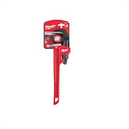 Milwaukee® Overbite Jaw™ 48-22-7112 Pipe Wrench, 12 in OAL, Hook Jaw, Steel Handle
