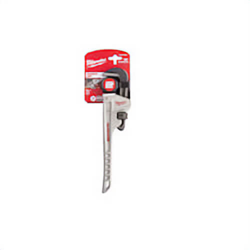 Milwaukee® Overbite Jaw™ 48-22-7210 Pipe Wrench, 10 in OAL, Hook Jaw, Aluminum Handle
