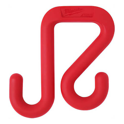Milwaukee® 48-22-8292 Bucket Hook, 2 in, Polymer, Red, Impact Resistant Polymer