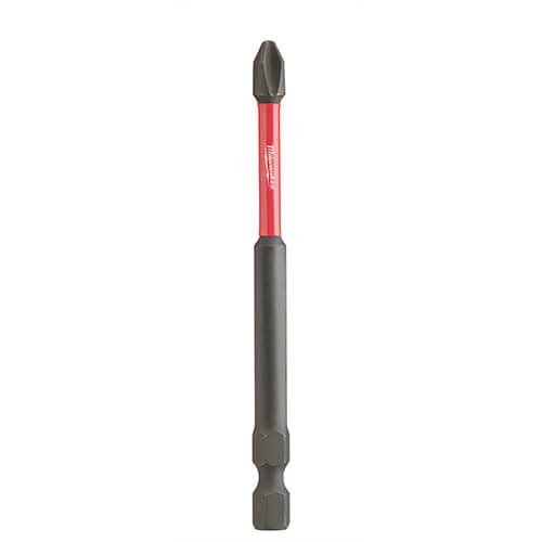 Milwaukee® 48-32-4191 ShockWave™ Impact Duty™ Impact Phillips® Bit, PH2 Phillips®, 3-1/2 in, 25 pk