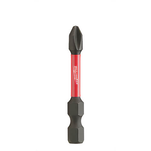 Milwaukee® 48-32-4262 ShockWave™ Impact Duty™ Impact Phillips® Bit, PH2 Phillips®, 2 in, 250 pk