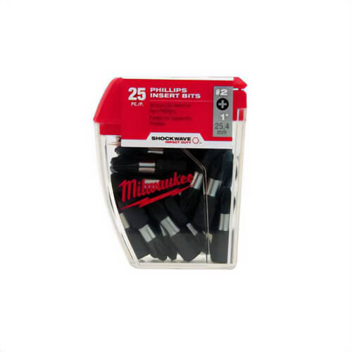 Milwaukee® 48-32-4607 ShockWave™ Impact Duty™ Impact Square Bit, SQ2 Drive, 1 in, 10 Contractor