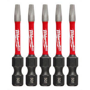 Milwaukee® 48-32-4671 ShockWave™ Impact Duty™ Impact Square Bit, SQ1 Drive, 0.3 in, 5 pk