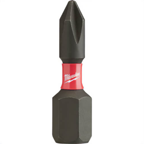 Milwaukee® 48-32-4711 ShockWave™ Impact Duty™ Impact Phillips® Bit, PH1 Phillips®, 1 in, 25 pk