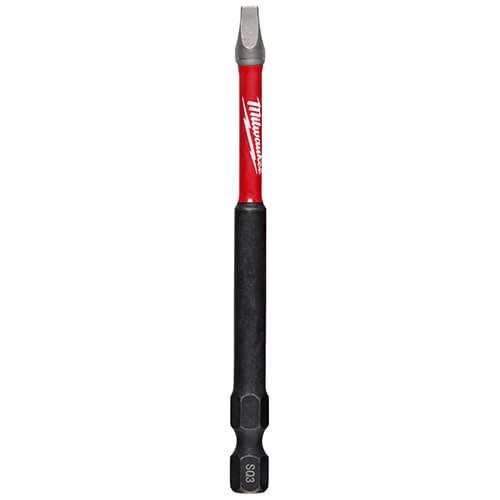 Milwaukee® 48-32-4796 ShockWave™ Impact Duty™ Impact Square Bit, SQ3 Drive, 3-1/2 in, 25 pk