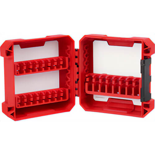 Milwaukee® 48-32-9920 Case, for use with Impact Driver, 1/4 in Compatible Bit Size, Polypropylene, Red