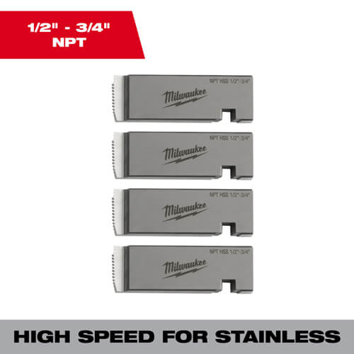 Milwaukee® 48-36-1205 Universal Pipe Threading Dies