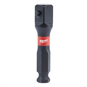 Milwaukee® Shockwave™ 48-32-5700 Impact Socket Adapter, 1/2 in Bit/Drill Size, 7/16 in Shank dia, Hex Shank