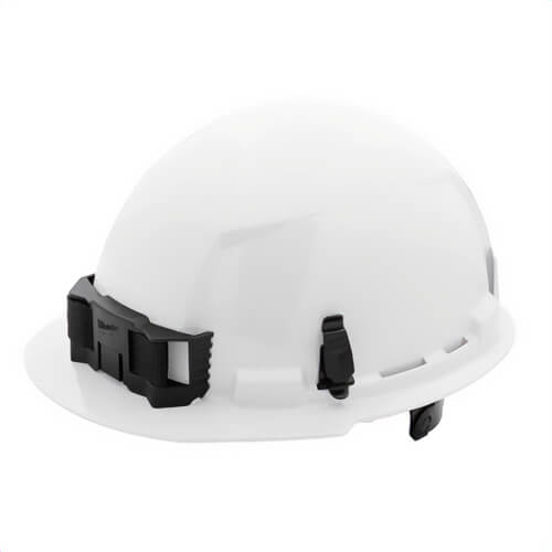 Milwaukee® 48-73-1120 Bolt™ Front Brim Hard Hat with 6-Point Ratcheting Suspension, Unvented Class E, White