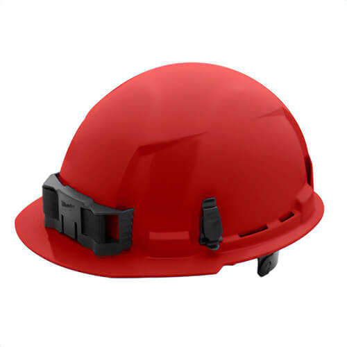 Milwaukee® 48-73-1128 Bolt™ Front Brim Hard Hat with 6-Point Ratcheting Suspension, Unvented Class E, Red