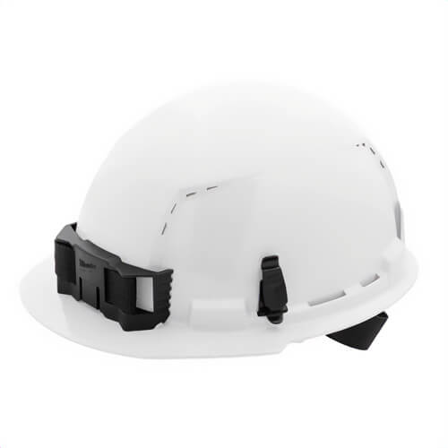 Milwaukee® 48-73-1200 Bolt™ Front Brim Hard Hat with 4-Point Ratcheting Suspension, Vented Class C, White