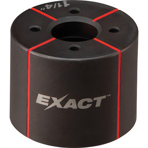 Milwaukee® 49-16-2666 Exact™ Knockout Die, 1-1/4 in Conduit/Pipe, Steel, 10 ga Mild Steel/12 ga Stainless Steel