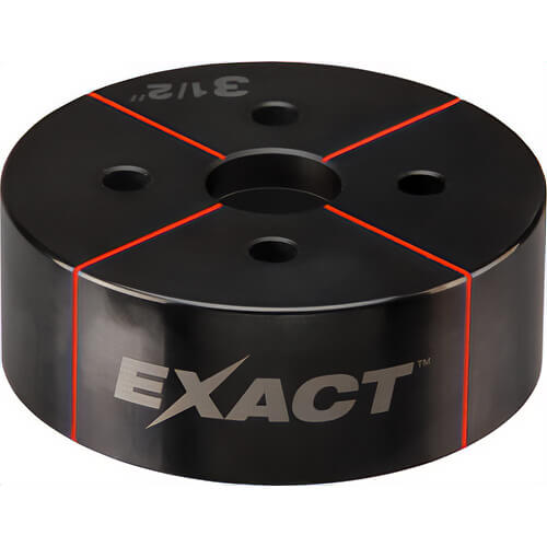 Milwaukee® 49-16-2676 Exact™ Knockout Die, 3-1/2 in Conduit/Pipe, Steel, 10 ga Mild Steel/12 ga Stainless Steel