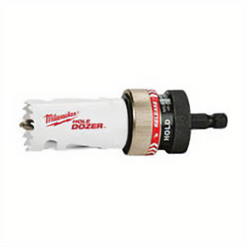 Milwaukee® Hole Dozer Ice Hardened™ 49-56-0047 Hole Saw, 1-1/16 in dia, 1-5/8 in D Cutting, Bi-Metal/8% Cobalt Cutting Edge