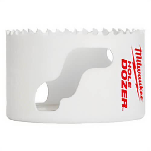 Milwaukee® Hole Dozer Ice Hardened™ 49-56-0183 Hole Saw, 3-1/4 in dia, 1-5/8 in D Cutting, Bi-Metal/8% Cobalt Cutting Edge