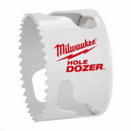 Milwaukee® Hole Dozer Ice Hardened™ 49-56-0197 Hole Saw, 3-5/8 in dia, 1-5/8 in D Cutting, Bi-Metal Cutting Edge, 5/8-18 Arbor