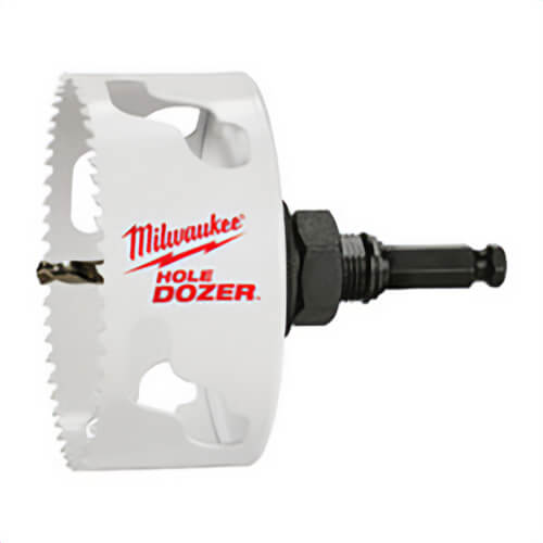 Milwaukee® Hole Dozer Ice Hardened™ 49-56-0223 Hole Saw, 4-1/4 in dia, 1-5/8 in D Cutting, Bi-Metal/8% Cobalt Cutting Edge