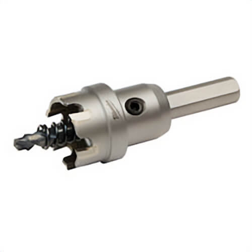 Milwaukee® 49-57-8611 1 pc Hole Cutter, 1 in dia, 3/16 in D Cutting, Carbide Cutting Edge