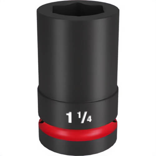 Milwaukee® 49-66-6508 ShockWave™ Impact Duty™ Socket, 1 in Hex Drive, 1-1/4 in Deep Socket, 6 Points