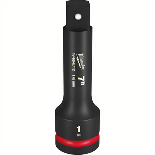 Milwaukee® 49-66-6712 ShockWave™ Impact Duty™ Socket Extension, 1 in Drive, 7 in