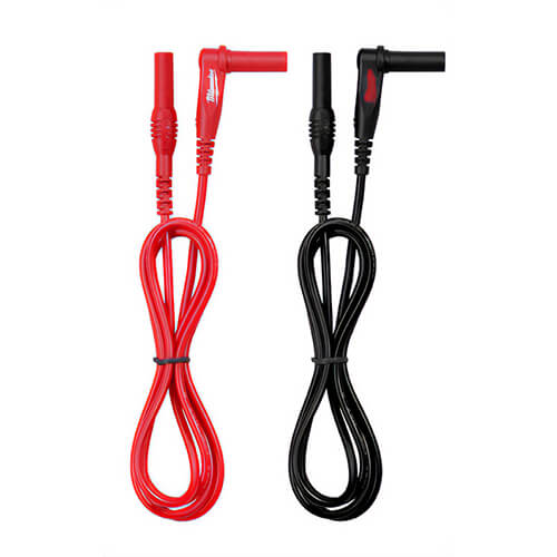 Milwaukee® 49-77-1003 Shrouded Right Angle Cordless Electrical Test Lead, 1,000V AC, 10 A, 39 in OAL, PVC