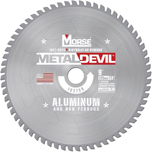 M.K. Morse® CSM964FNFC Metal Devil Circular Saw Blade