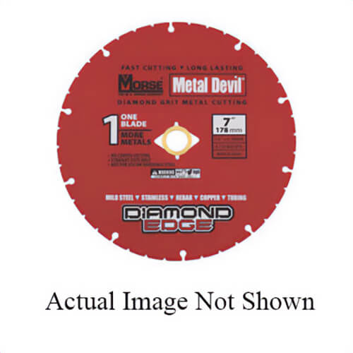M.K. Morse® CSD4500C Metal Devil™ Diamond Circular Saw Blade, 4-1/2 in Blade, 7/8 in, 5/8 in, 0.05 in W