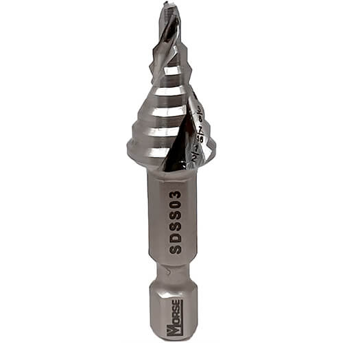 M.K. Morse® SDSS03 HS Steel Step, 1/8 in - 1/2 in, 124423