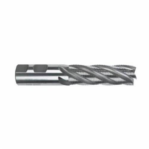 Morse® 45063 4614 Center Cutting Medium/Long Length Roughing End Mill, 3/4 in dia Cutter, 3 in Length of Cut, 4 Flutes, Bright
