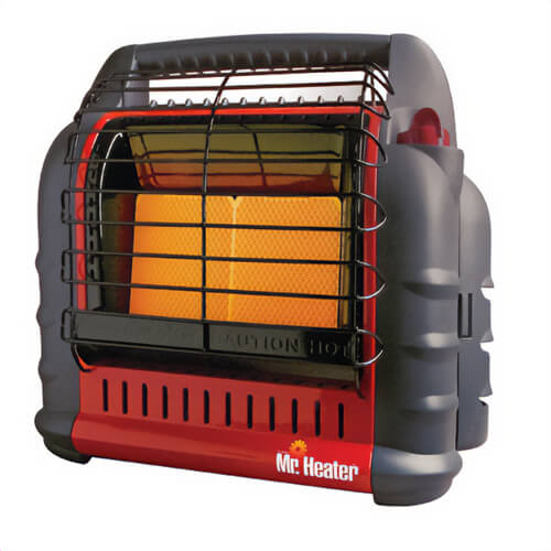 Enerco® F274800 Mr.Heater® Big Buddy Portable Propane Heater, 4,000 to 18,000 Btu/hr Capacity, 6 VAC