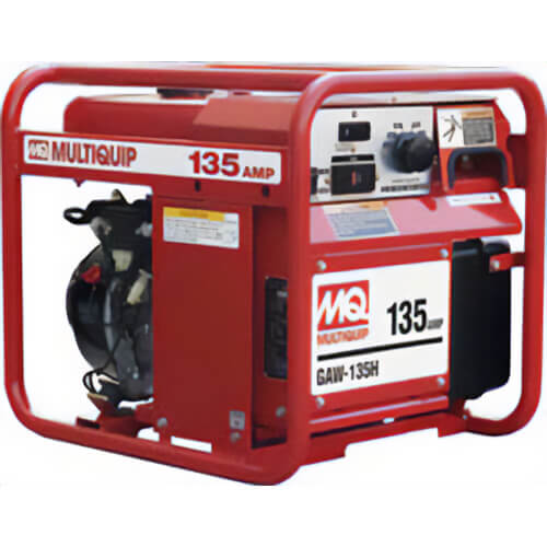 Multiquip® GAW135H Welder 135A, 1.5 kw Generator, Honda GX200