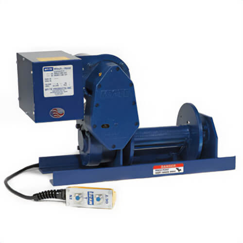 MY-TE® 742011 Standard Electric Winch Hoist, 1000 lb Single Line, 2000 lb Double Line Load, 208 VAC