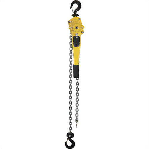 Oztec OZ150-20LHOP Lifting Premium Lever Hoist, Zinc Plated, 21 ft