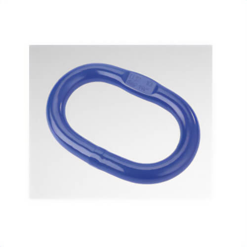 Peerless® 8451600 V10™ Oblong Master Link, 1-1/2 in Trade Size, 61,100 lb WLL, Blue Powder Coated