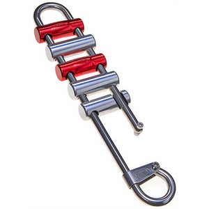 Petzl® D11 Rack Descender and Brake Bars, Stainless Steel, Aluminum