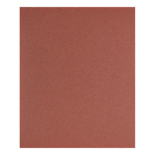 Pferd 46916 HP Series Coated Abrasive Sheet, 11 in L x 9 in W, 120 Grit, Aluminum Oxide Abrasive, Cloth Backing