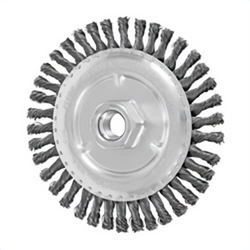 Pferd 82479 Wheel Brush, 4-7/8 in dia Brush, 3/16 in W Face