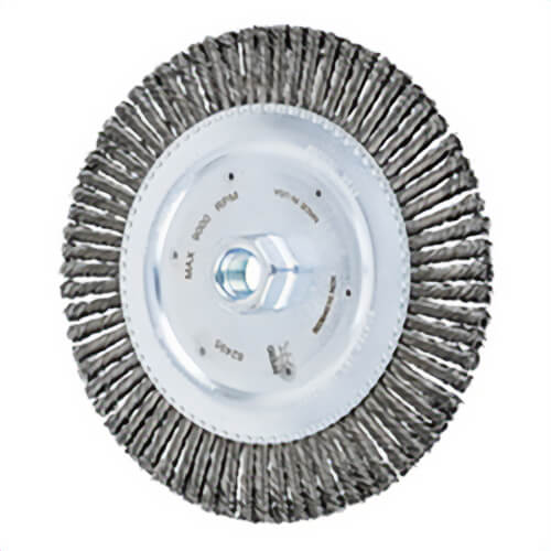 Pferd 82495 Wheel Brush, 6-7/8 in dia Brush, 3/16 in W Face