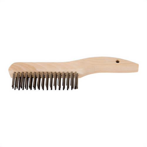 Pferd 85035 Scratch Brush, 5 in Brush, 10-1/4 in L x 1-1/8 in W Block, 1-3/16 in SS Trim